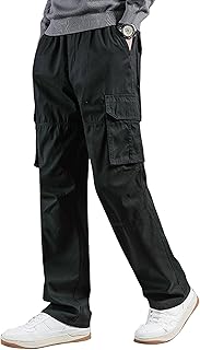 [Ｋａｙｉｙａｓｕ] カーゴパンツ メンズ パンツ 作業着 ズボン 大きいサイズ M-6XL ビッグ 大きめ ワーク ワークマン ロング コットン アウトドア カジュアル ゆったり 秋 冬 春