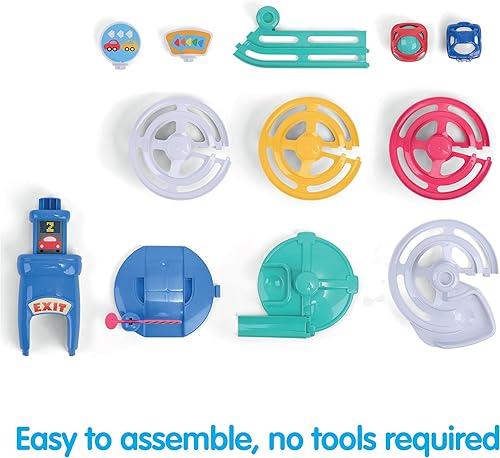 Miniatura 4 de Kidoozie Park 'n Roll Garage - Rampa en espiral de 4 pisos para niños pequeños de 18 meses en adelante