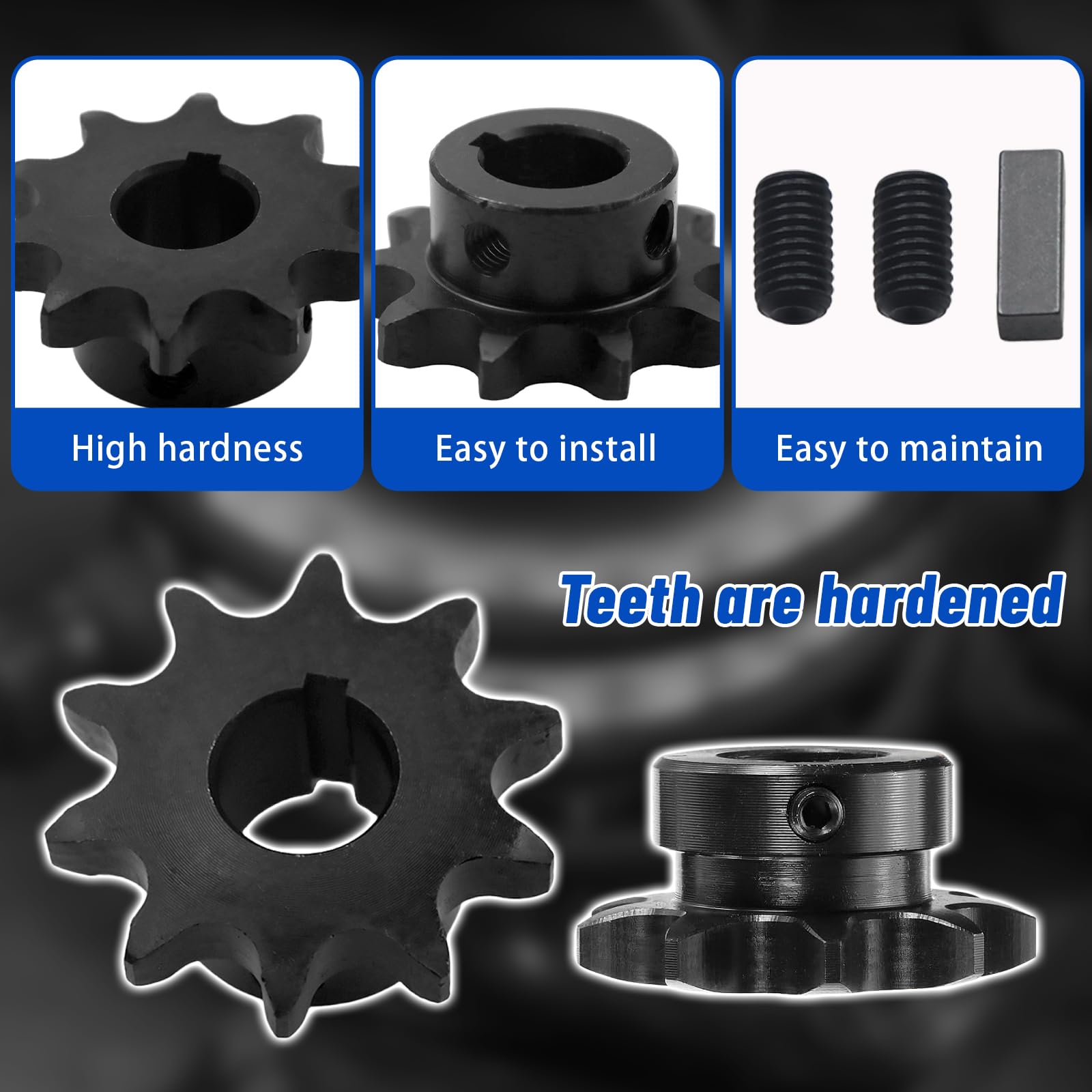 #50 Roller Chain Sprocket Type B 3/4 inch Bore 10 Tooth 50BS10 — Amazon image 4