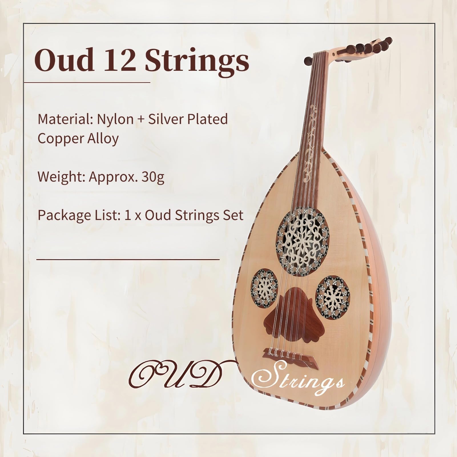 Cordes Lyre Instrument Musique Accessoires Pour Instruments Harpe