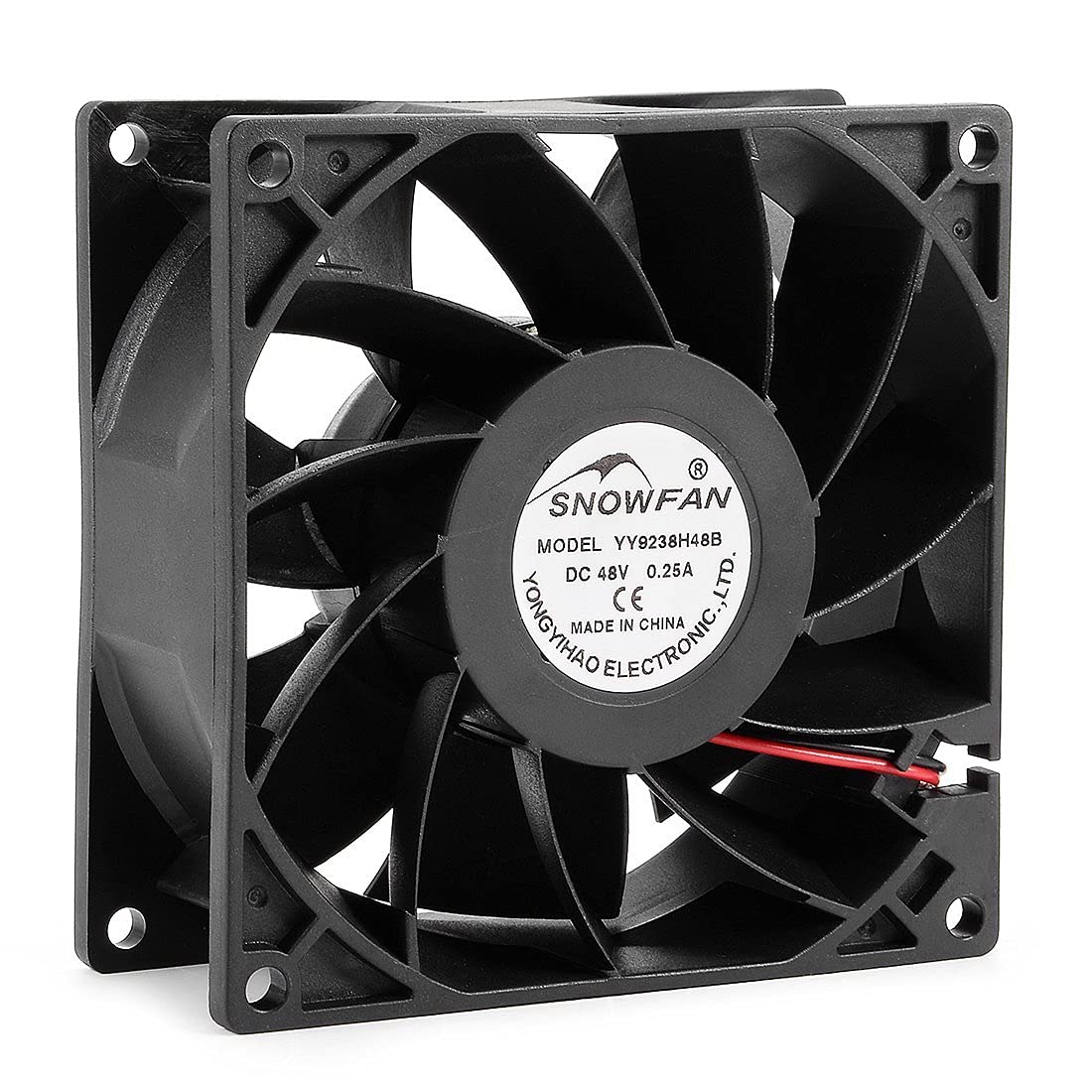 Imported 92mm Case Fan Silent Cooling Fan 5000 RPM for Computer Cases and CPU Coolers