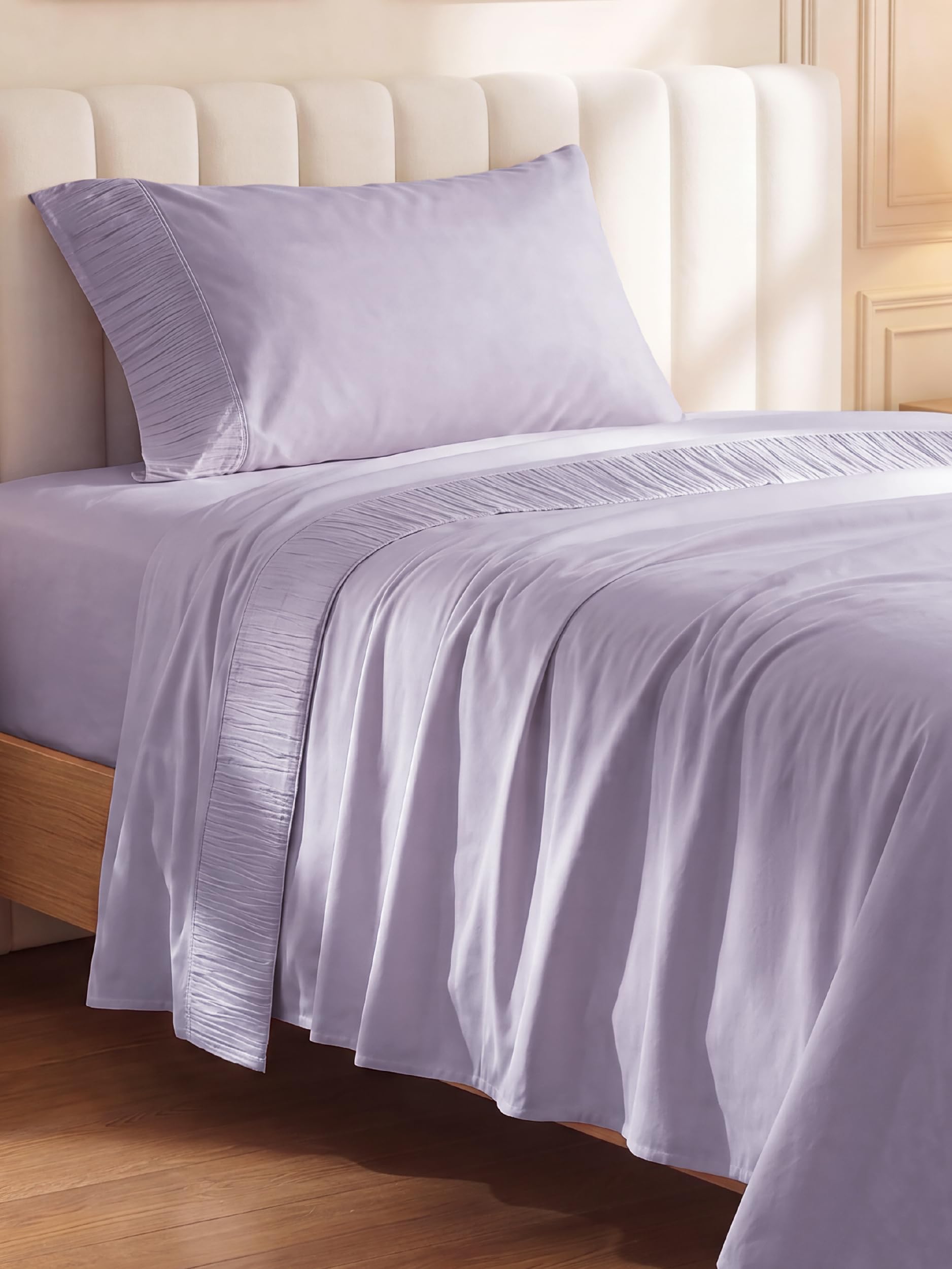 Bedsure Twin XL Sheets Dorm Bedding - 3 Pieces Soft Extra Long Twin Sheets