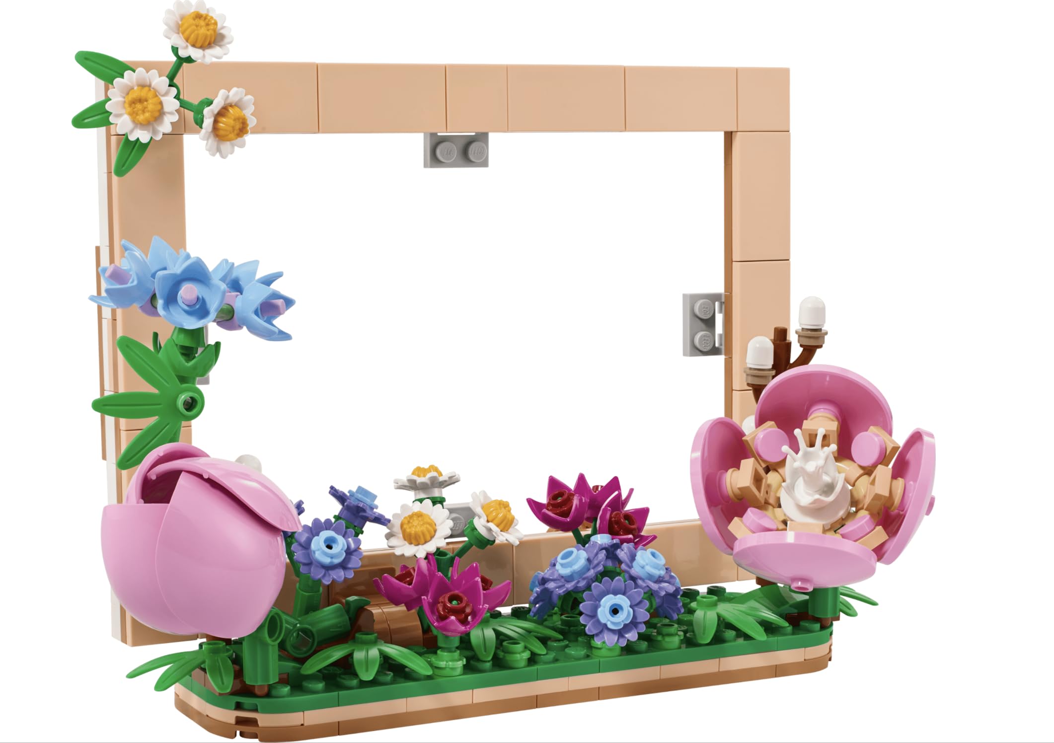Amazon.com: LEGO Botanicals Floral Picture Frame 310-Piece Flower