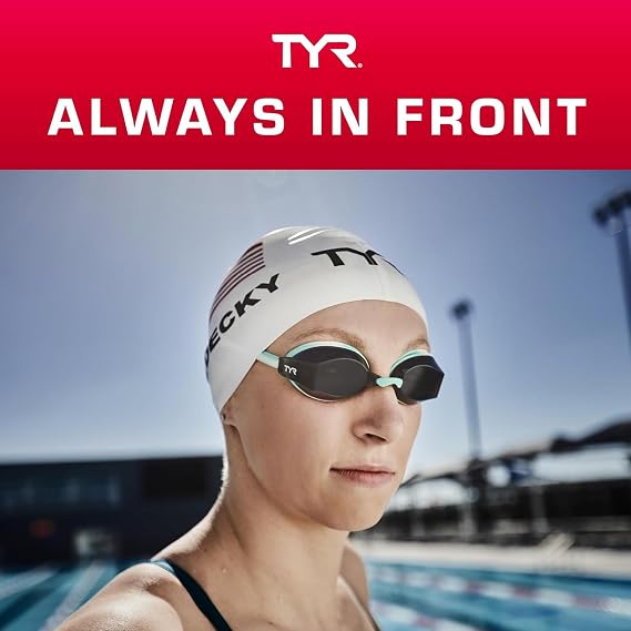 TYR LCWAGCA074ALL Cstc Adult Goggle Se SMK/BLK OS