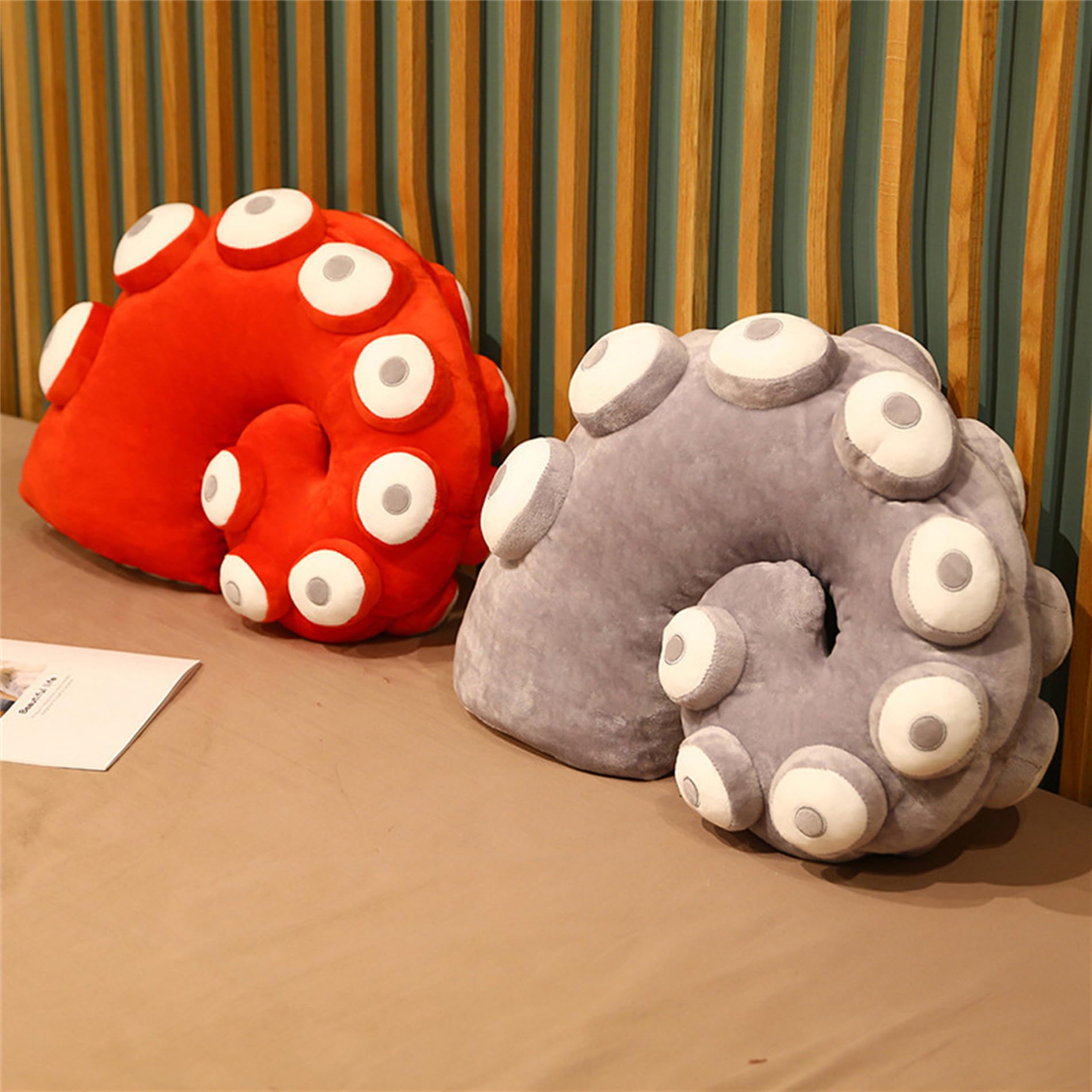 Heritage Kids Fox Figural Critter Pillow, 28x14, Brown