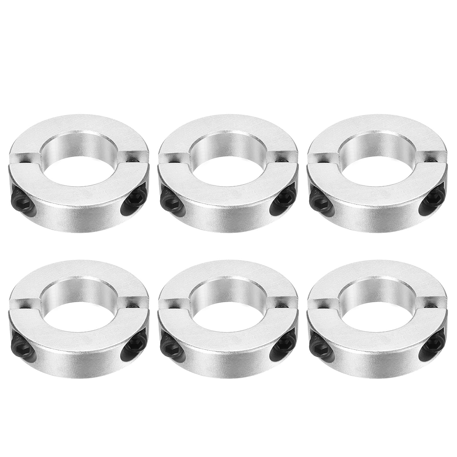 Aluminum Shaft Collars - 8 Pack, Secure Grip -8 Aluminum Shaft Collars - 8 Pack, Secure Grip -8