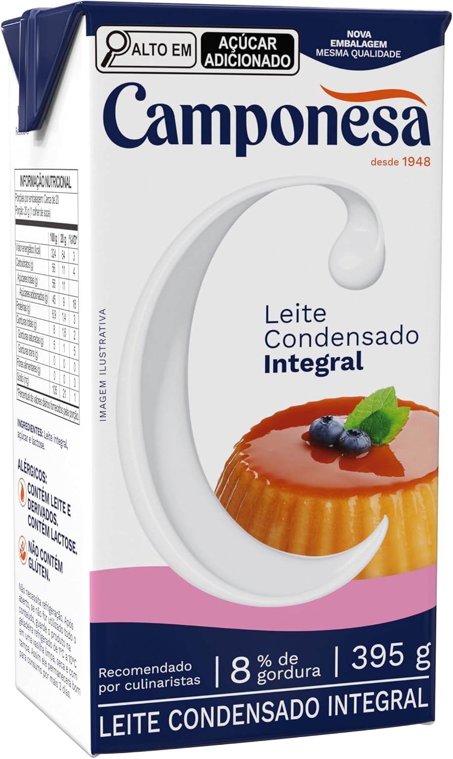 Camponesa - Leite Condensado Integral 395g