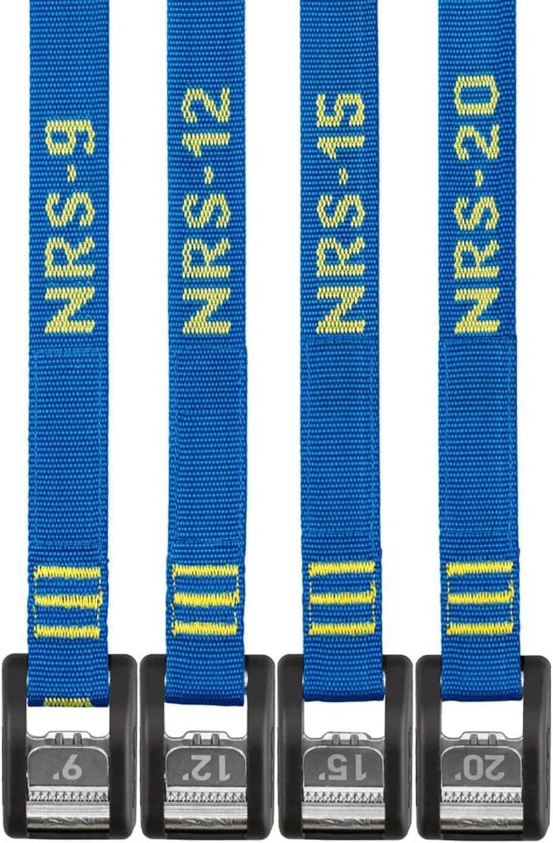 NRS 12' Buckle Bumper Strap Pair Iconic Blue