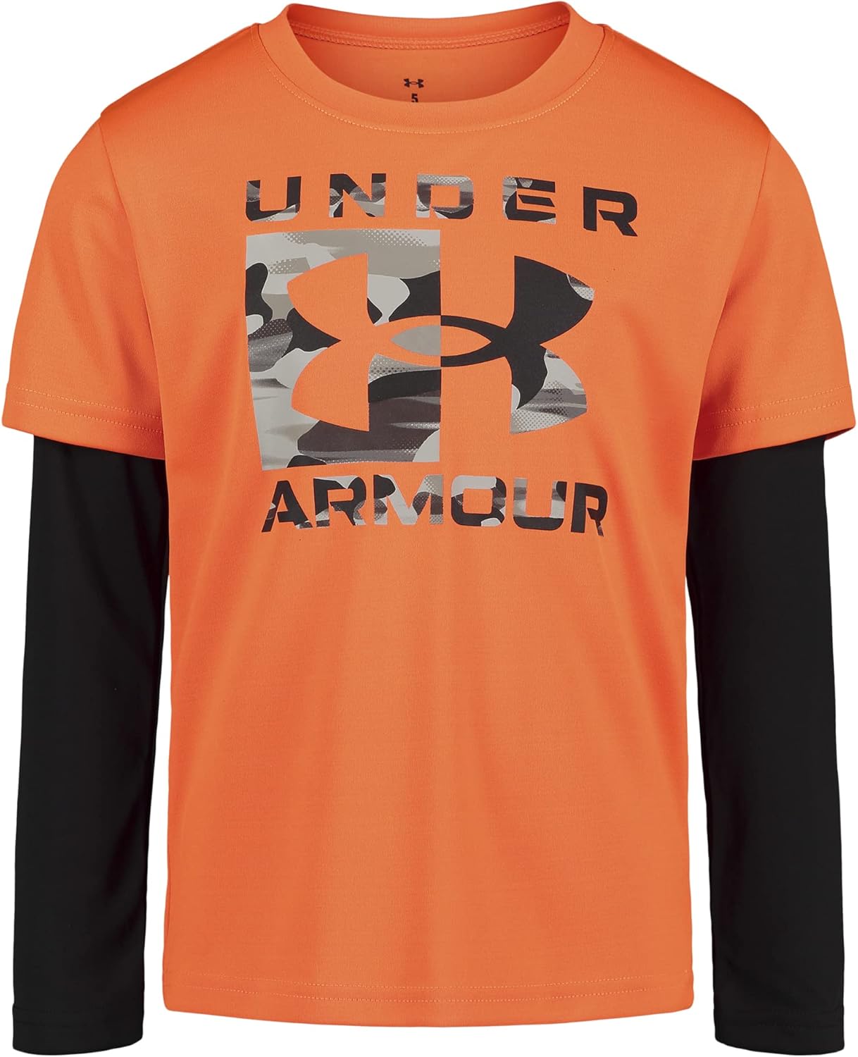 Under Armour Boys Long Sleeve Shirt, Crewneck, Lightweight and Breathable