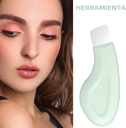 Miniatura 6 de 2 herramientas de eliminación de puntos negros, raspador de puntos negros, removedor de cabeza negra para herramienta facial, espátula facial,