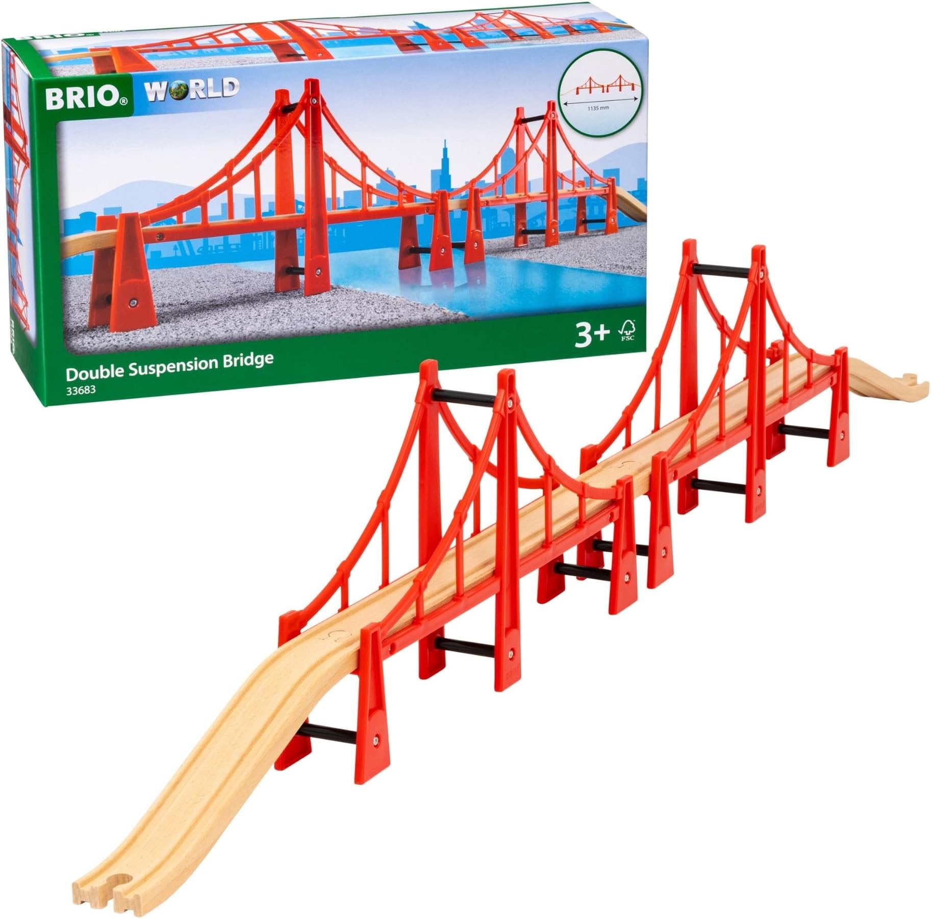 Brio Double Suspension Bridge