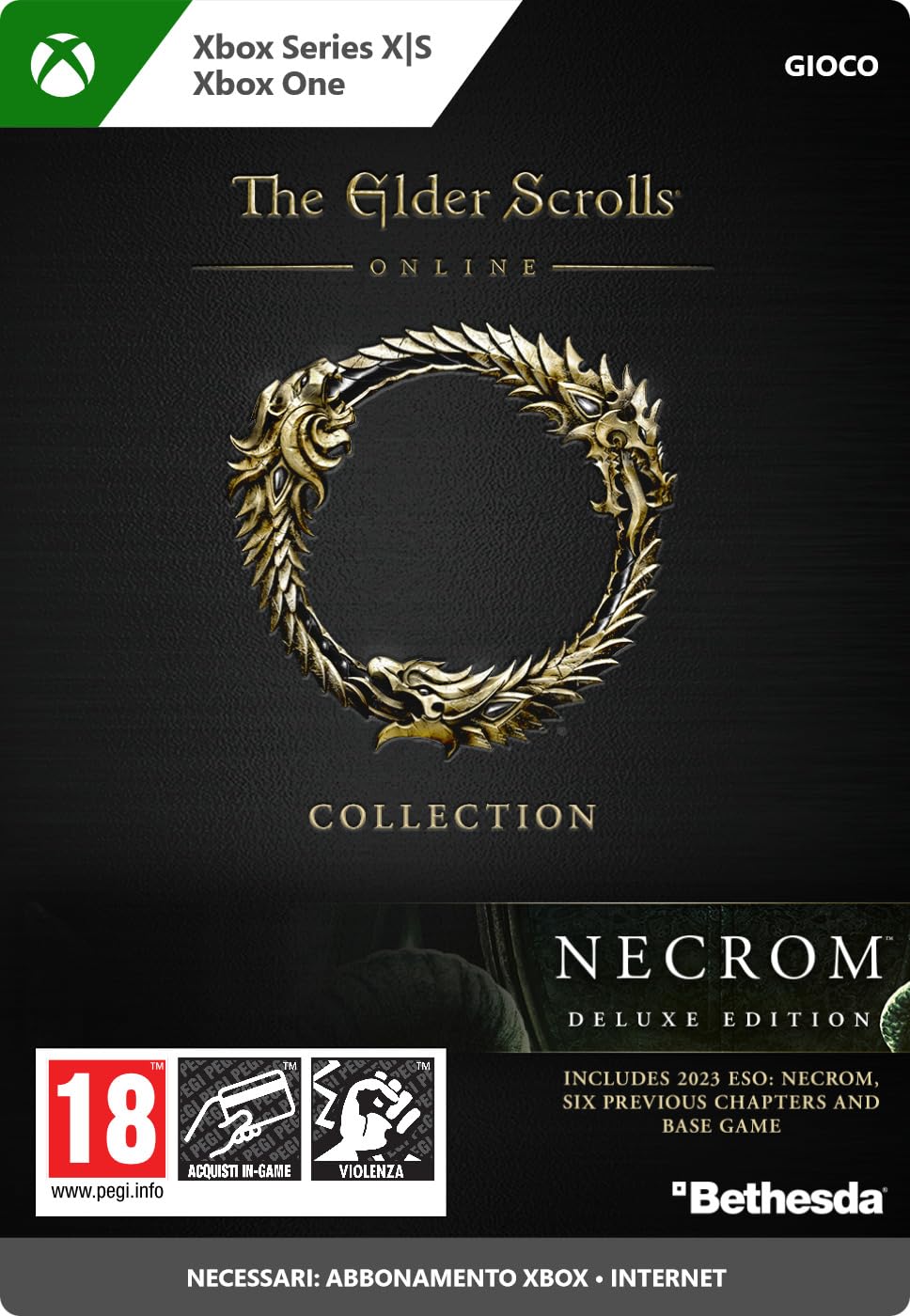 The Elder Scrolls Online Deluxe Collection: Necrom | Xbox One/Series X|S - Codice download