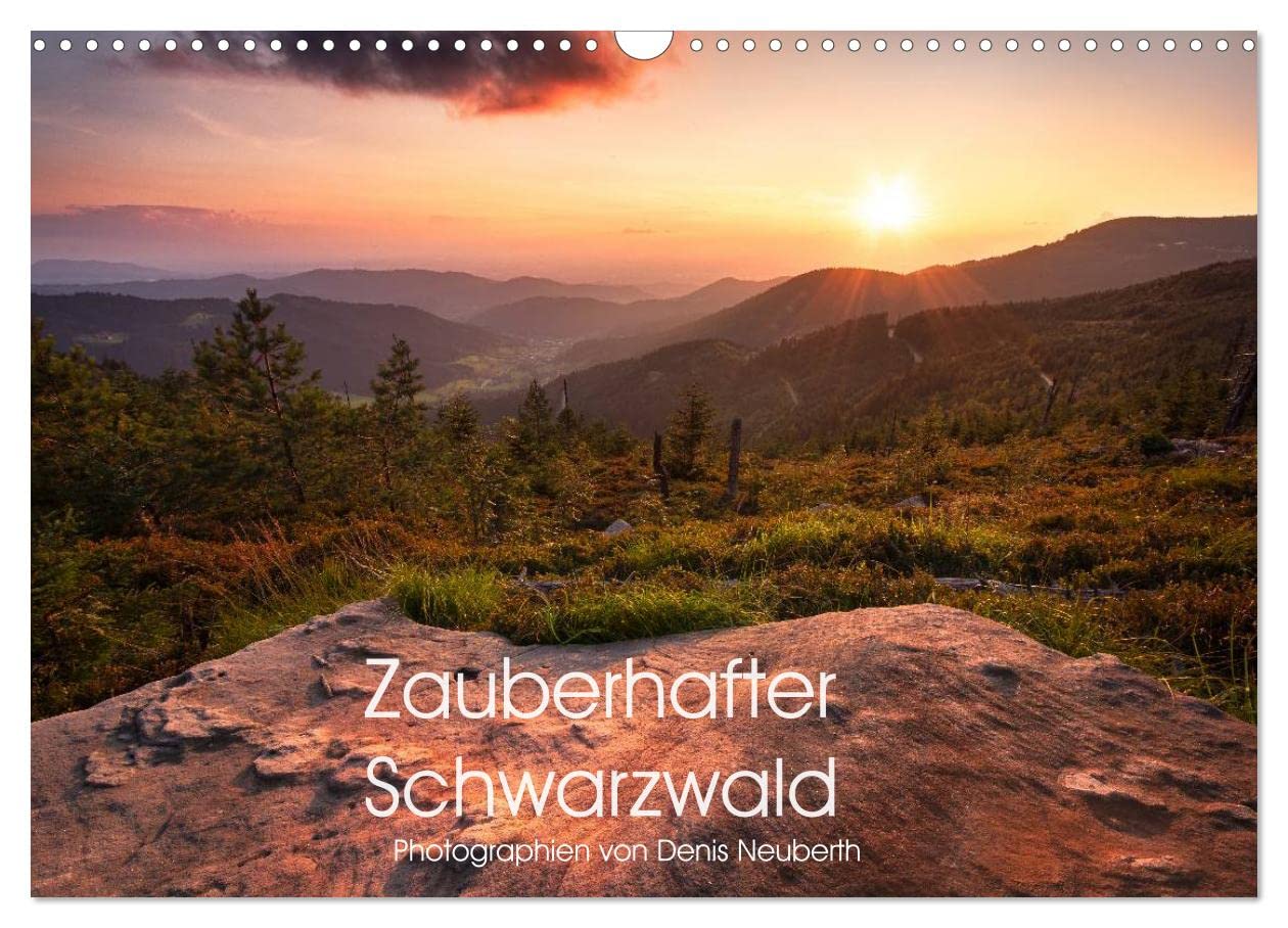 Zauberhafter Schwarzwald (Wandkalender 2026 DIN A3 quer), CALVENDO Monatskalender: Landschaftsphotographien aus dem Schwarzwald