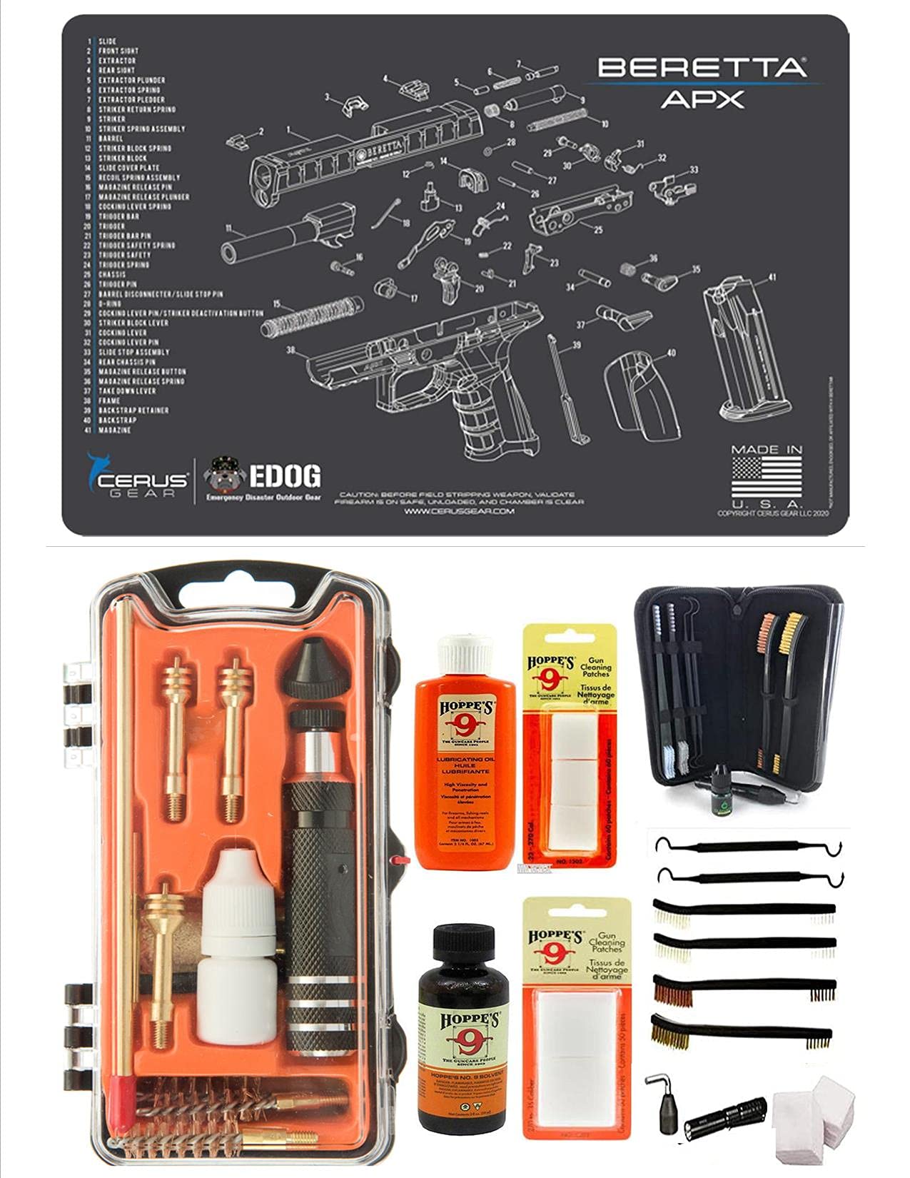 Buy Outlaw 28 Pc Pistol Cleaning Kit Compatible for Beretta APX