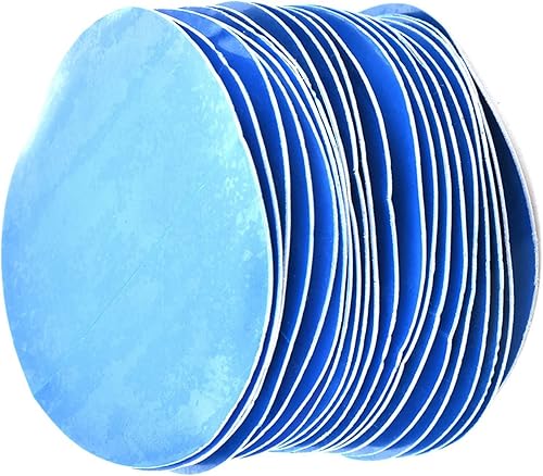 Miniatura 8 de Parches radiales para neumáticos, 80 parches redondos de goma de 2-1/4 pulgadas, reparación universal de pinchazos de neumáticos, parches fríos sin