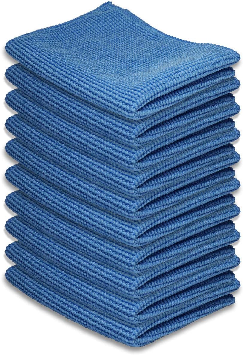 AAwipes Cleaning Cloth Microfiber for Kitchen,Tablets, Laptops, PD, Phones, Silverware, Watches, Glasses, Countertop, or Any Other Delicate Surfaces (6"x 7", 10 Pack)