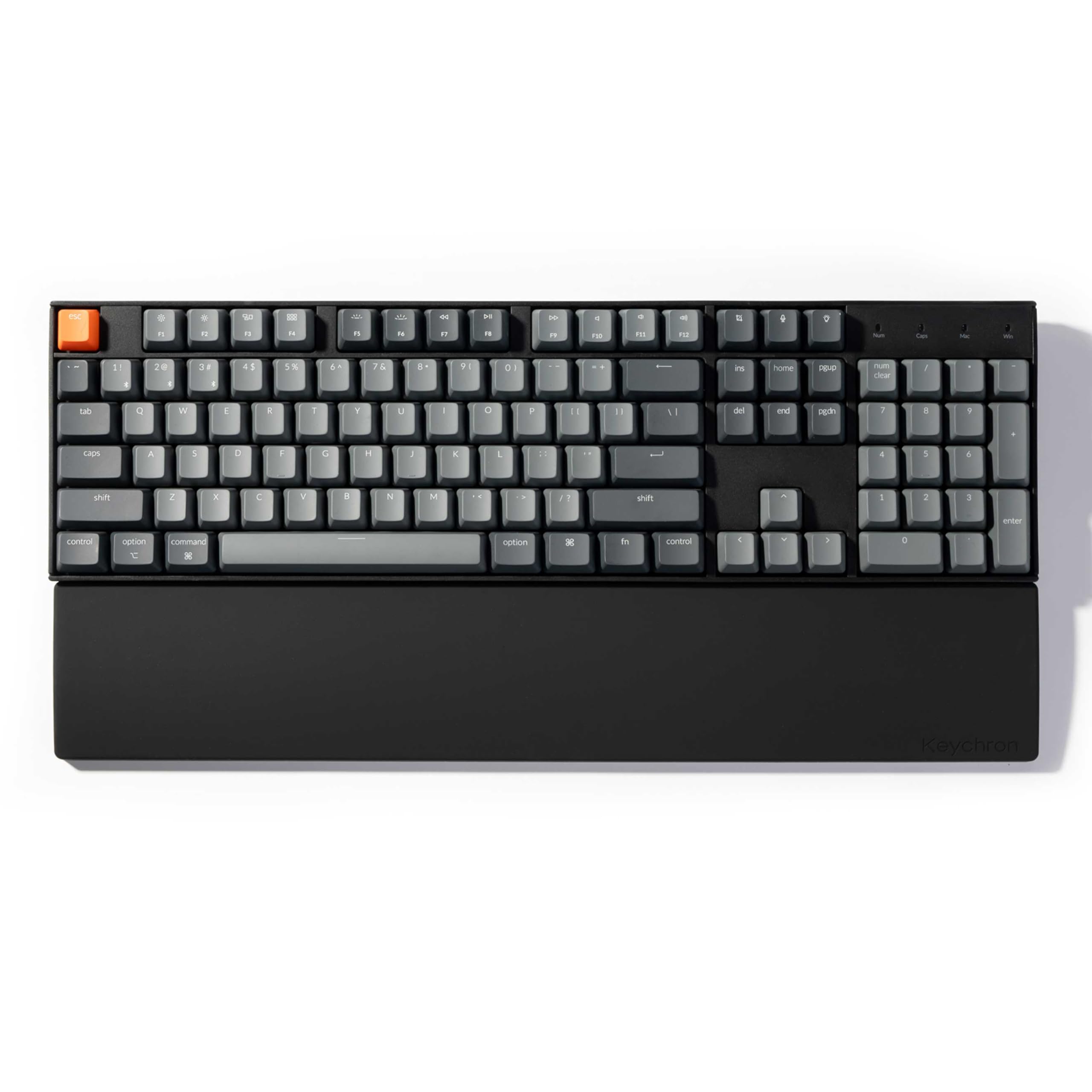 Ergonomic Silicone Wrist Rest for Keychron K10 K10 Version 2 C2 C2 Pro 17 13 Honeycomb Non-Slip Palm