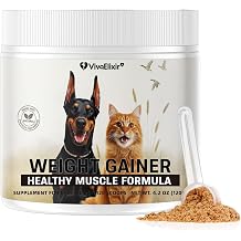 Appetite Stimulant for Dogs -Dog Weight Gainer -Immunity Support Sick Recovery - Pet Supplement with Vitamins & Minerals | Chicken Flavor |120g Dog Treats for Puppies and Adults