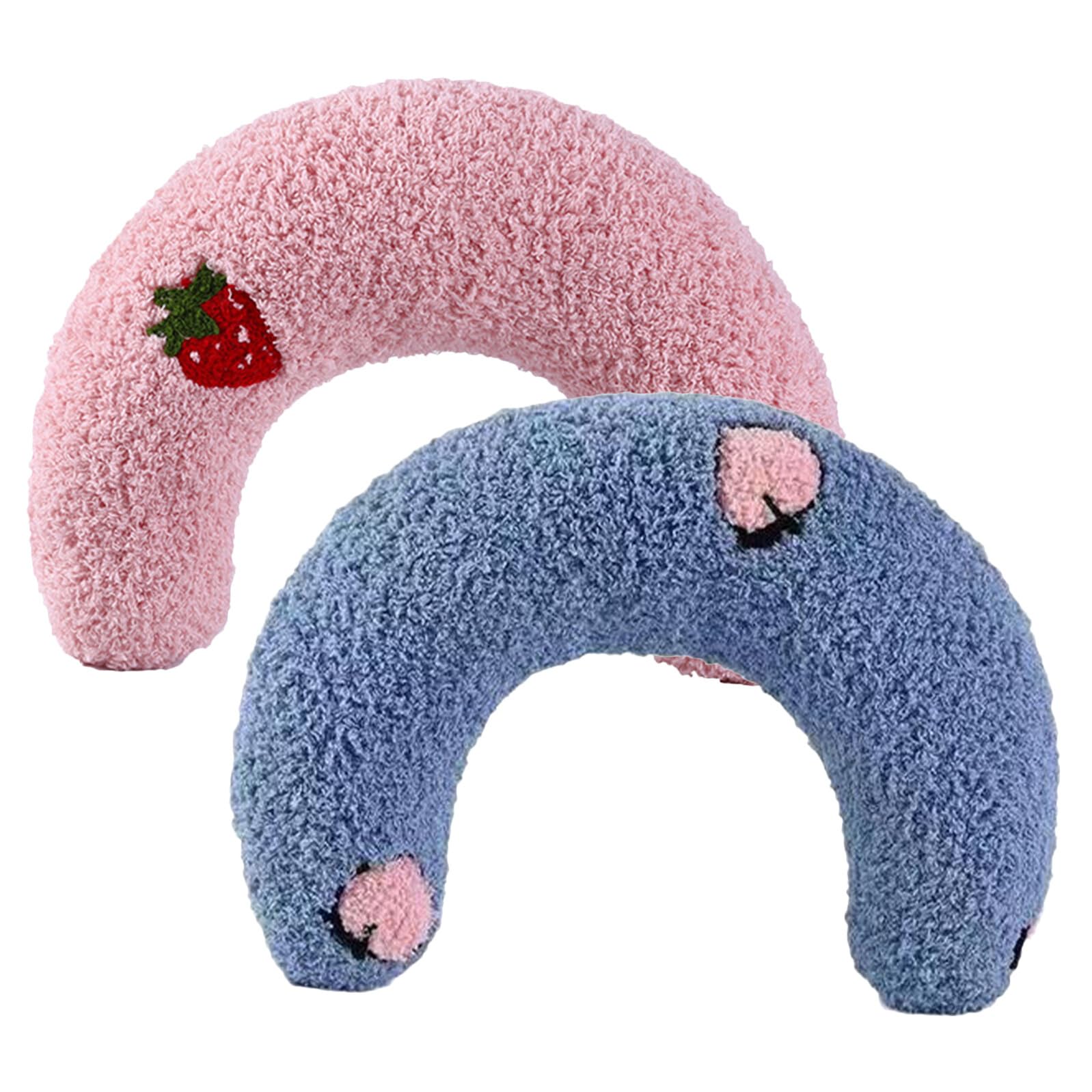 Almohada para gatos HOODANCOS pack de 2 cojines de peluche para dormir en cama