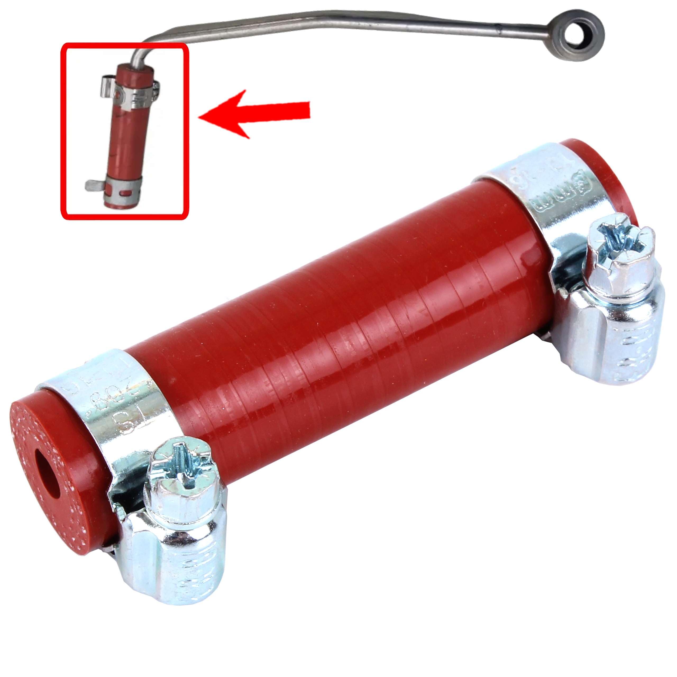 INLY Tubo flessibile del sensore della temperatura dei gas di scarico compatibile con Dacia Duster Lodgy Nissan Cube Qashqai Renault Fluence Grand Scenic Kangoo Laguna Megane
