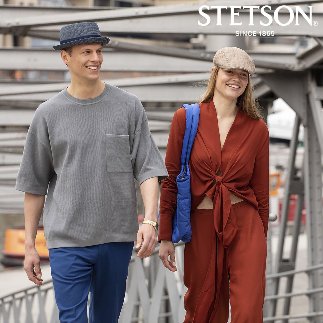 Stetson Ruviano Cappello Pork Pie di Paglia Protezione UV 40+ Unisex Primavera Estate