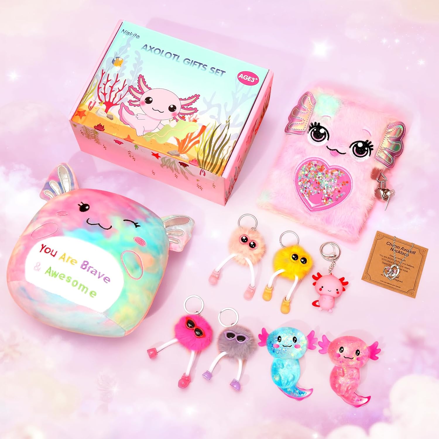 Niskite Gift Set For Girls: Gift Set For 4 5 6 7 8 9 10 Year Old Girls - Perfect Christmas Birthday Gift Ideas