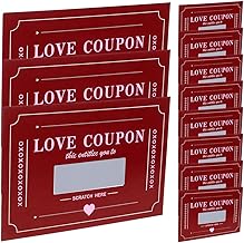 VICASKY 20blätter Rubbellose Für DIY-liebescoupon-Set Mit Leeren Vorlagen Stift Für Individuelle Spiele Jahrestage Oder Hochzeiten Paarkarten Verabredungskarten Zum Rubbeln