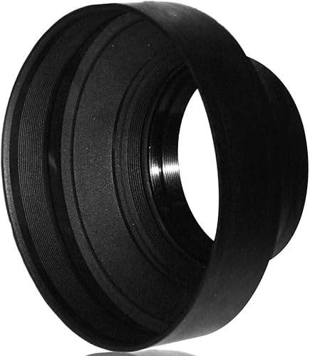 Miniatura 6 de AGFA Parasol de lente de goma resistente de 2.638 in