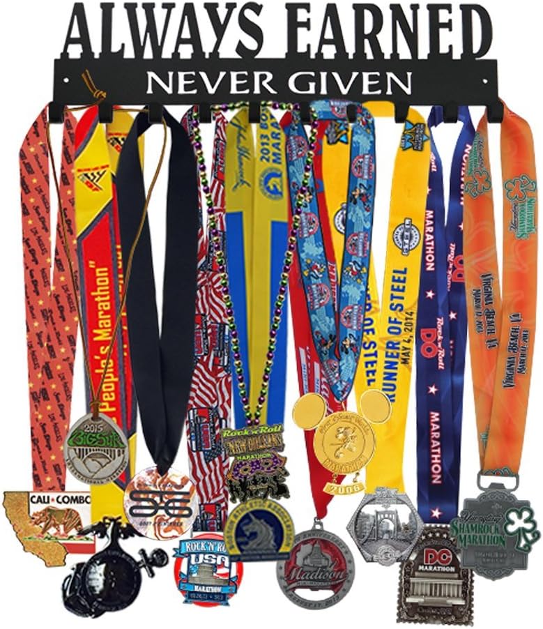 Medal Hanger - Always Earned Never Given