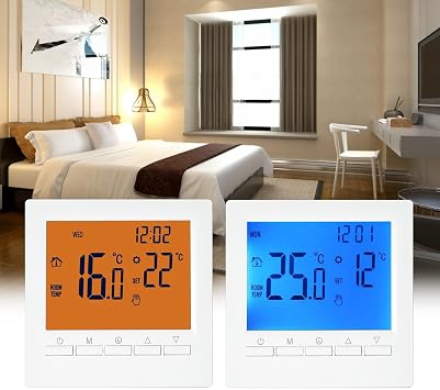 Programmable Digital Thermostat for Home LCD Display Room Temperature Controller Underfloor Heat Control Digital Thermostat Kit