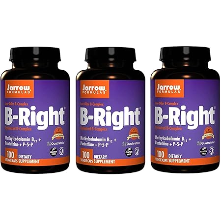 Amazon Com Jarrow Formulas B Right B Complex 100 Vegicapsules Health Personal Care