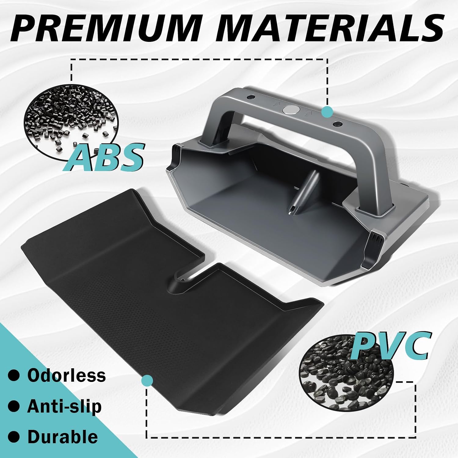 BestEvMod for 2026 2025 Tesla Model Y Juniper (Standard, Premium & Performance) /2026 2025 2024 Model 3 Highland Upgrade Under Screen Storage Strong Magnet Install OEM Design Protective Edge