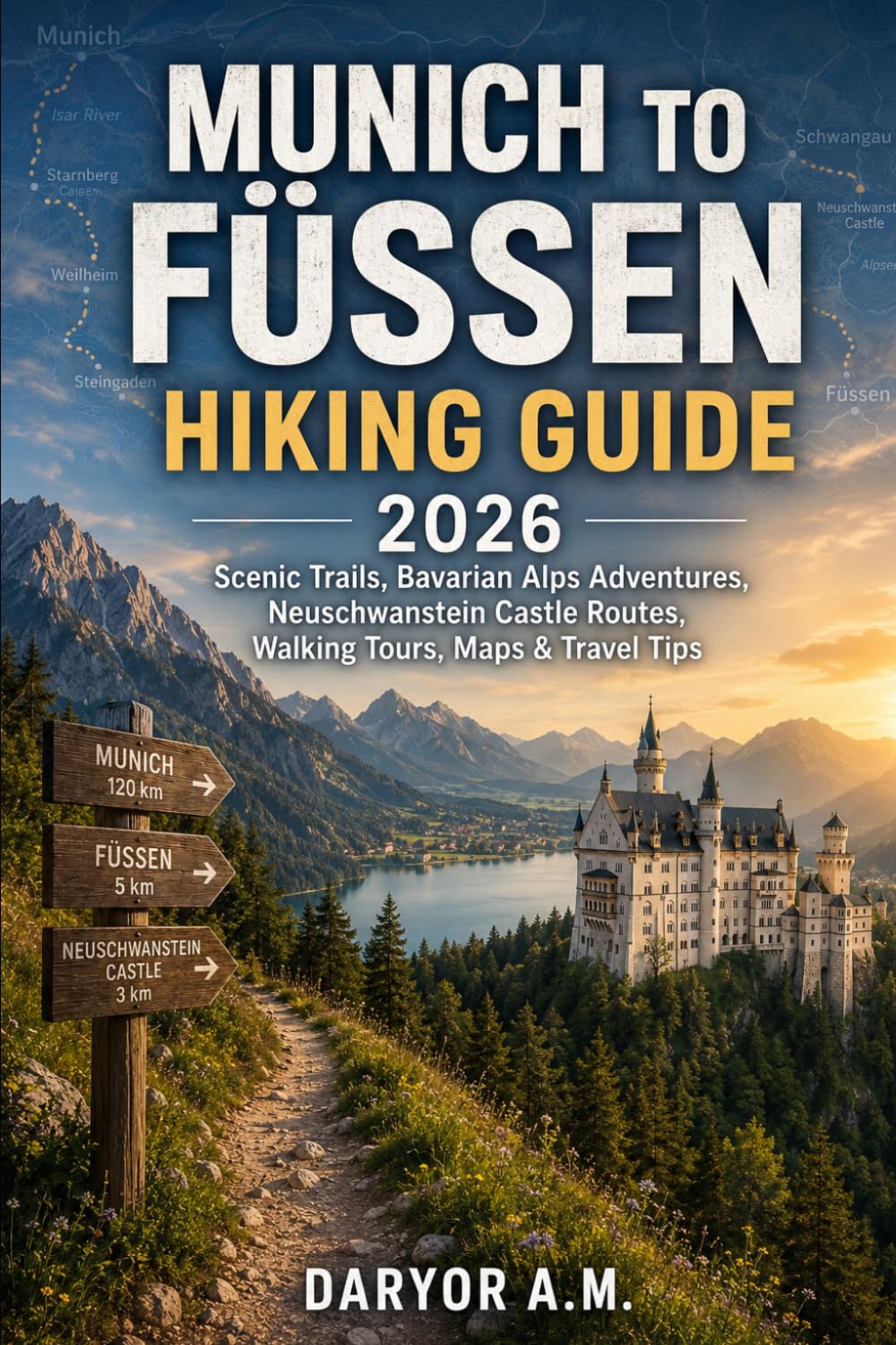Munich to Füssen Hiking Guide 2026: Scenic Trails, Bavarian Alps Adventures, Neuschwanstein Castle Routes, Walking Tours, Maps & Travel Tips (Nature Routes Travel Series)