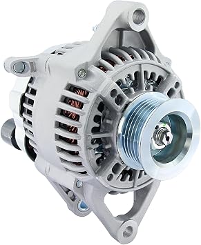 Jeep Dodge Alternator Replacement New for 1991-1998 Wrangler Cherokee 2.5 4.0 L4 L6, 93-98 Grand Cherokee, 91-92 Comanche, 97-98 TJ Dakota, 56005685 85AB 84 121000-3450 3452 3600 3440 13341N