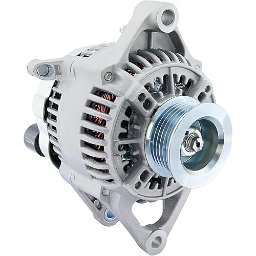 Jeep Dodge Alternator Replacement New for 1991-1998 Wrangler Cherokee 2.5 4.0 L4 L6, 93-98 Grand Cherokee, 91-92 Comanche, 97-98 TJ Dakota, 56005685 85AB 84 121000-3450 3452 3600 3440 13341N