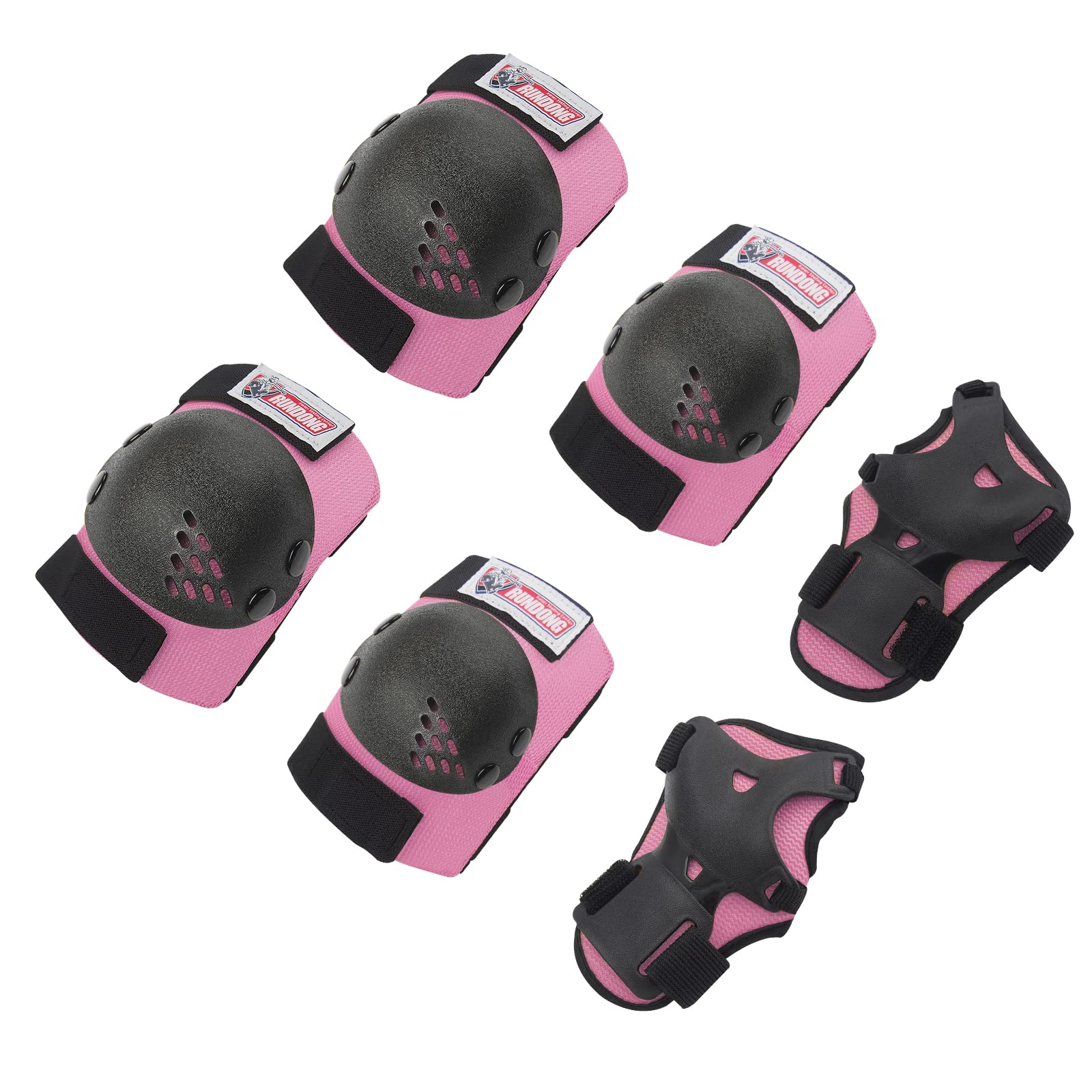 Youth & Kids Knee Pads Elbow Pads Wrist Guards Set for 3-15 Years Child Roller Skate, Scooter, Inline Skating, Cycling, BMX Bike