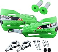 Vista 13 de Protectores de mano para motocross con empuñaduras, protectores universales de motocicleta para Pit Bikes ATV Motocross Enduro