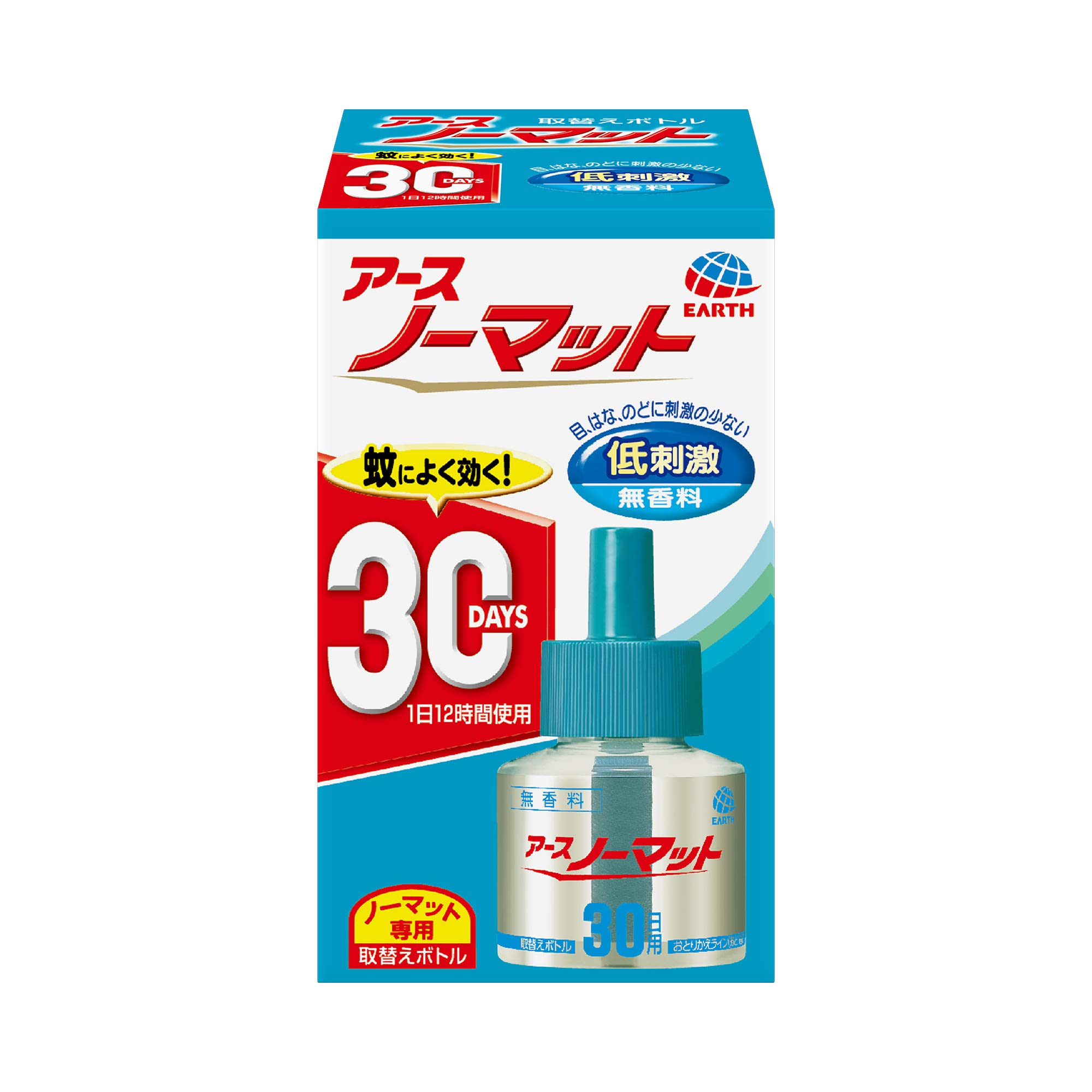 [防除用医薬部外品] アースノーマット 取替えボトル30日用 無香料 1本入