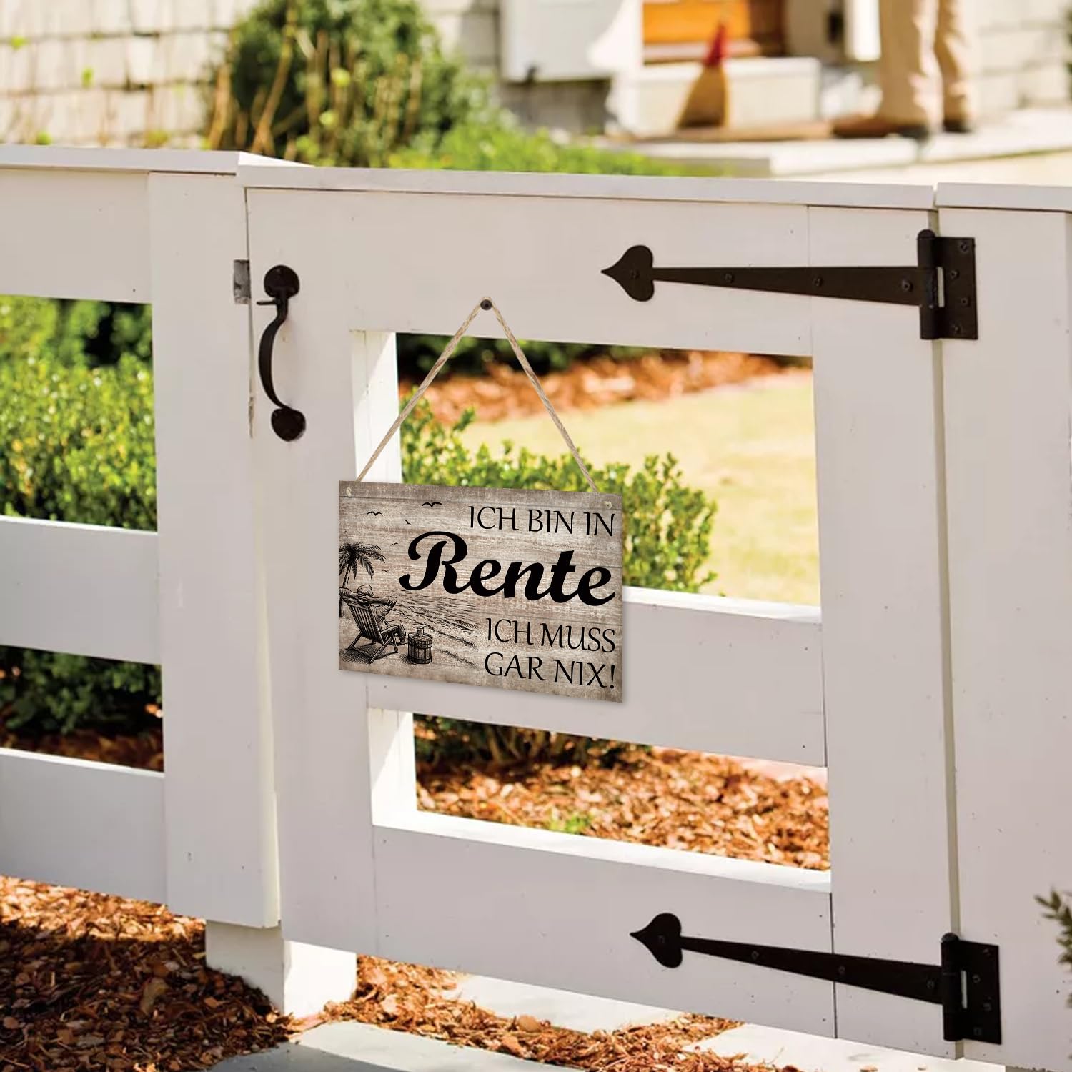 Ruhestand Geschenk Holzschild – Mit Faultier-Motiv & Spruch | Wanddeko Für Rentner & Rentnerin