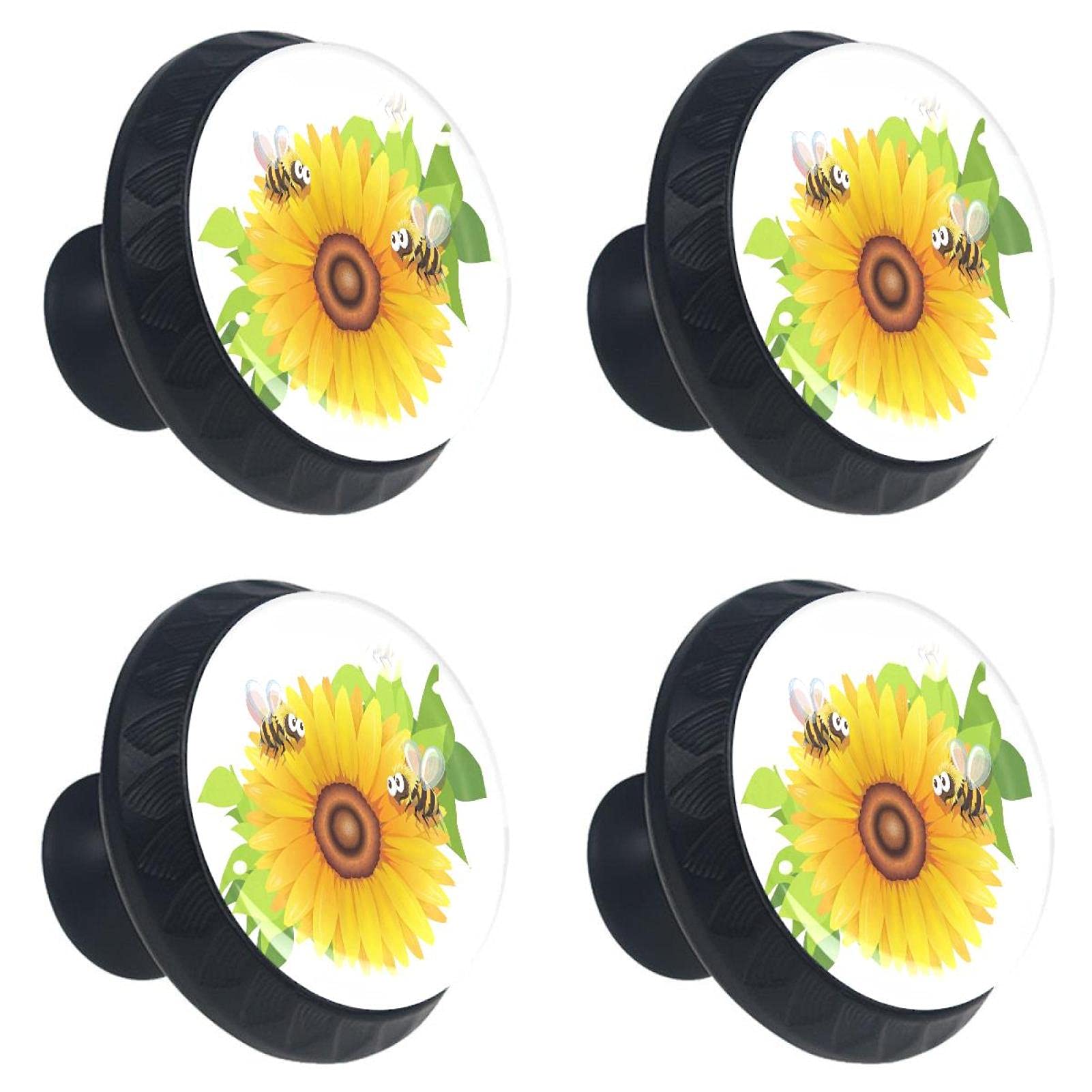 Boutons de meuble en verre 30mm | Rénovez facilement vos placards et tiroirs de cuisine