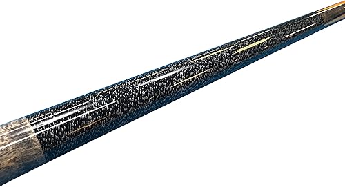 Miniatura 7 de Meucci SB3-B - Taco de billar hecho a mano con eje profesional, color azul + estuche rígido