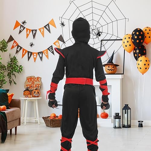 Miniatura 4 de Ninja Costumes Set Halloween Ninja Costume Dragon Ninjas AccessoriesToys for Kids Role Play
