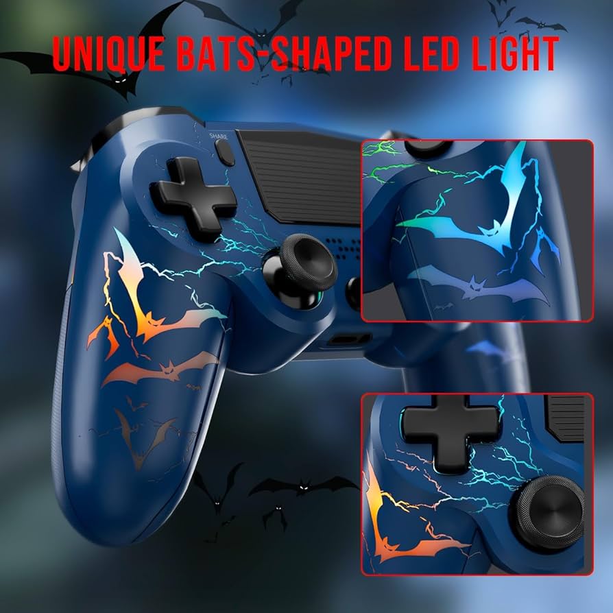 Amazon.com: Wireless Controller for PS4, 2 Pack LED