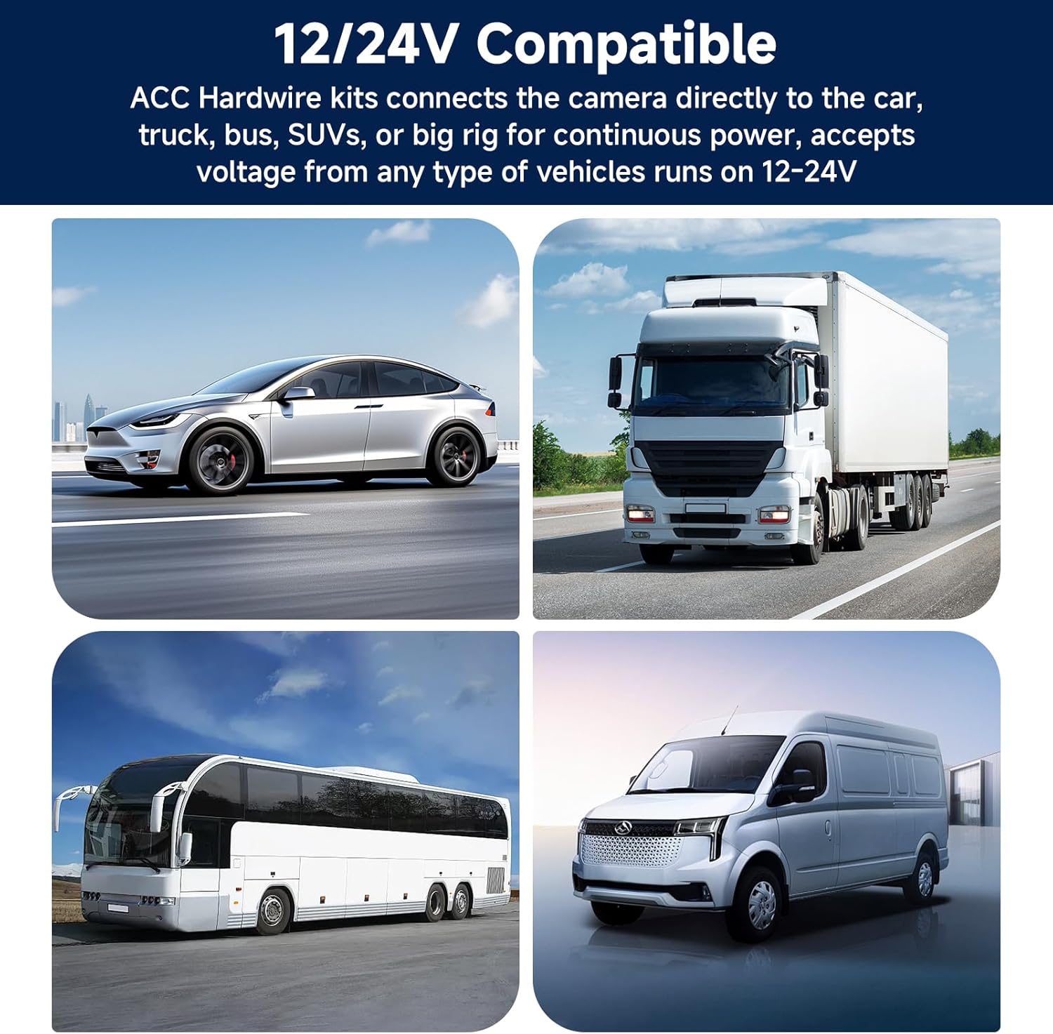 Upgraded Dash Cam Hardwire Kit,11.5ft Acc Hardwire Kit for Dash Camera Type C 3-Lead Hard Wire Kit 12V-24V to 5V Hard Wire Kit W/Low Voltage Protection for Dashcam GPS Radar Detectors and More