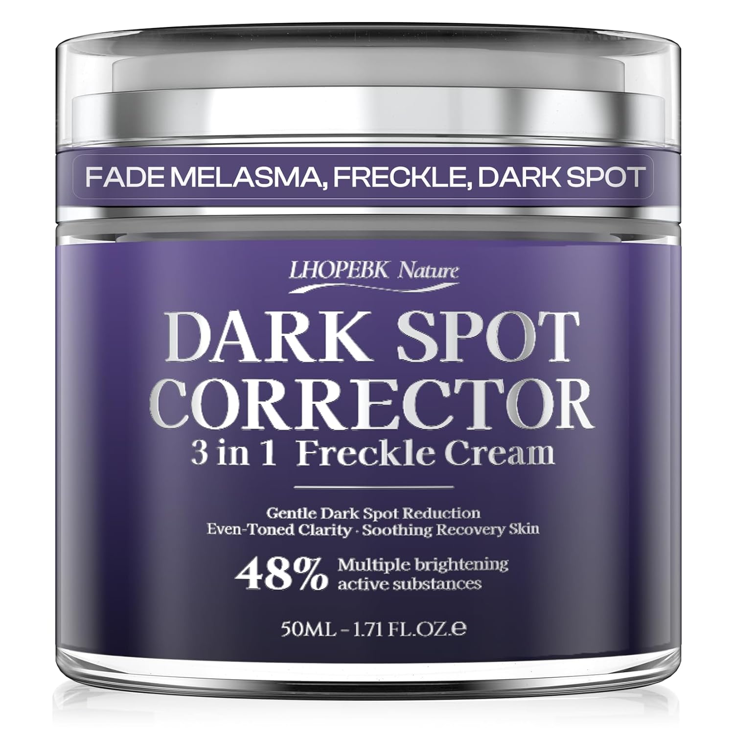 Dark Spot Remover for Face: Age Spot Remover for Fades Blemishes – Sun Spot Remover Brightens Body Skin Tone, 50ml/1.71fl.oz