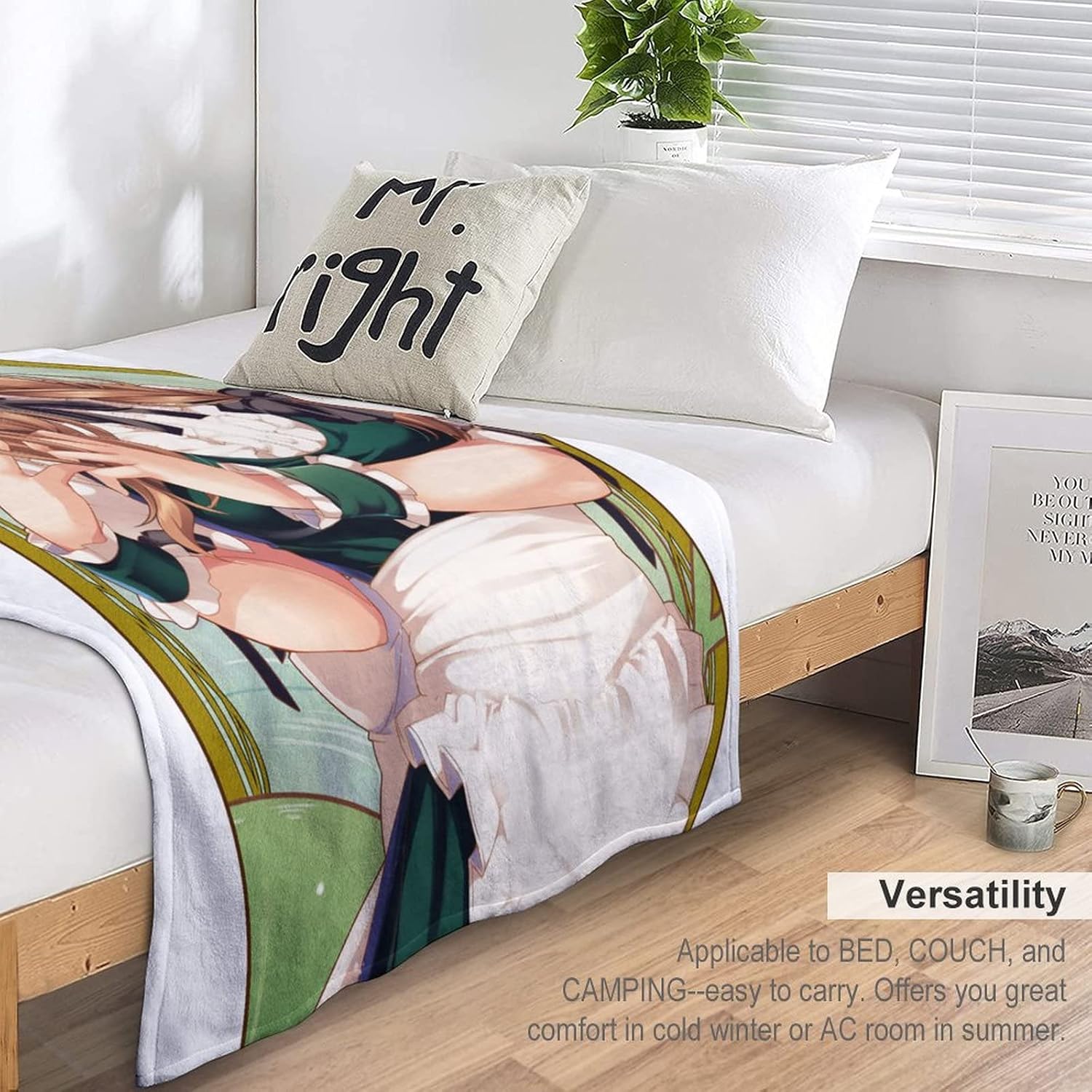 Amazon ブランケット オオオニバス 花騎士 毛布 ひざ掛け アニメ柄 ふわふわ 柔らかい 静電気防止 冷房対策 年中 肌触り ハーフケット おしゃれ エアコン 旅行用ブランケット プレゼント ブランケット 毛布 オンライン通販