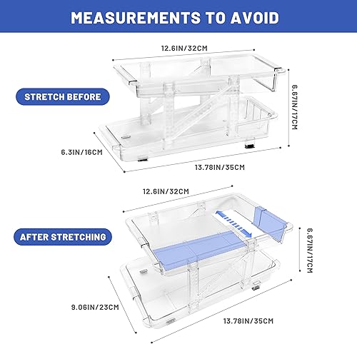 Miniatura 2 de Guermok Organizador automático de latas de sodas rodantes para refrigerador, amplio y ajustable, dispensador de bebidas para despensa, 12 onzas, 16