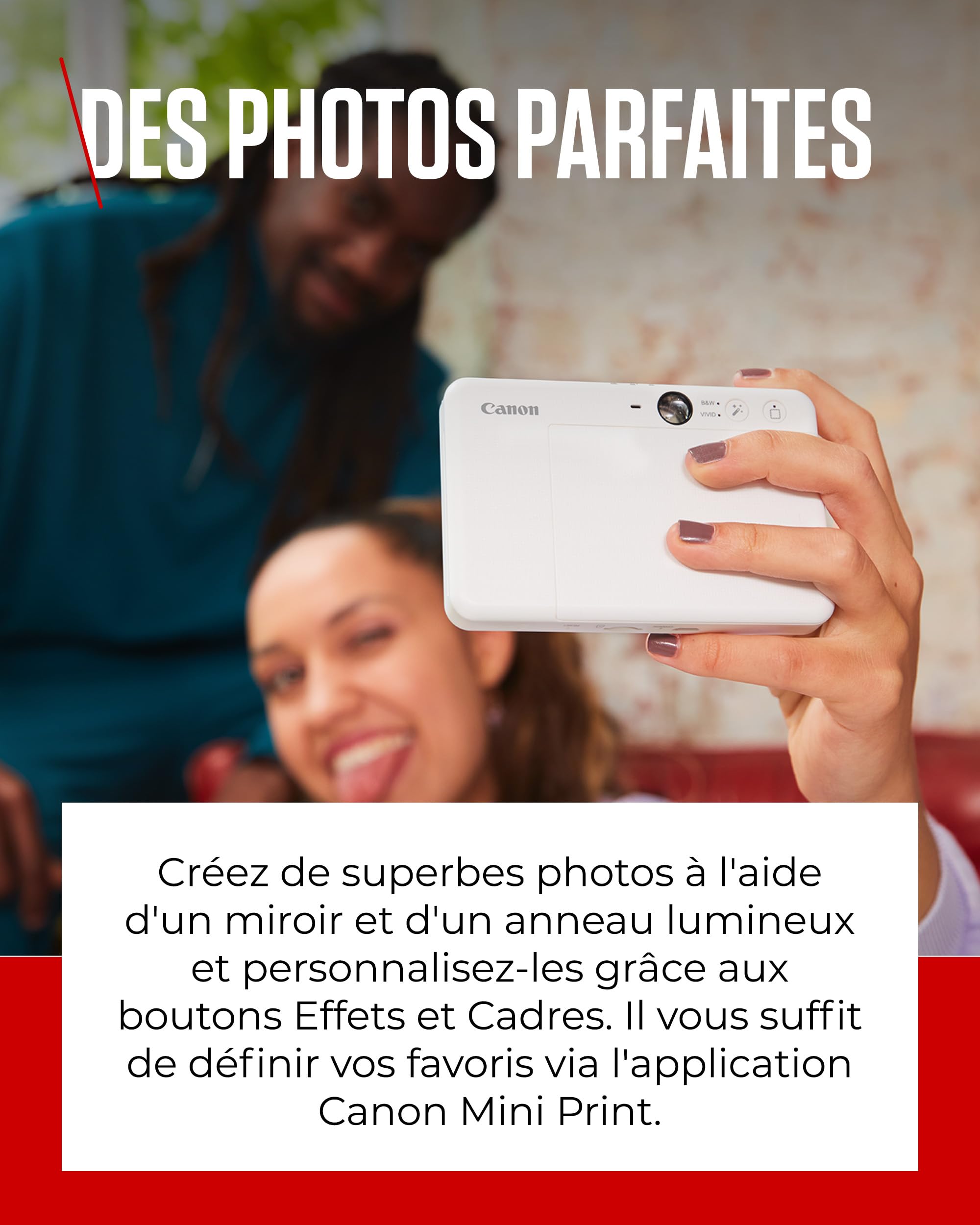Appareil Photo Instantané Canon Zoemini S2 Blanc
