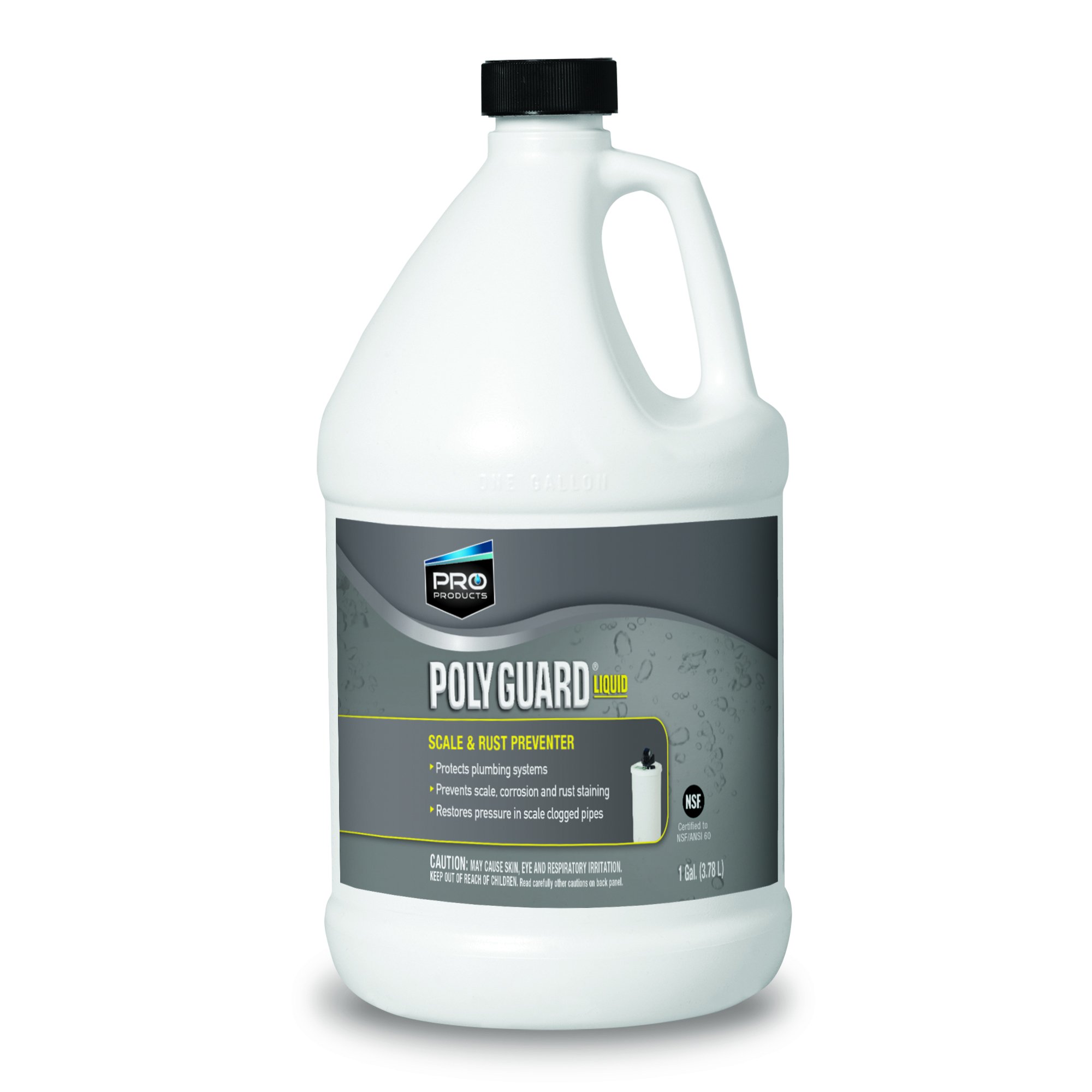 Pro ProductsPoly Guard Crystal System – Includes Cartridge and Housing – Reduces Copper and Lead in Drinking Water - Works with Whole-Home Water Filters - Prevents Scale, Corrosion and Rust Stains