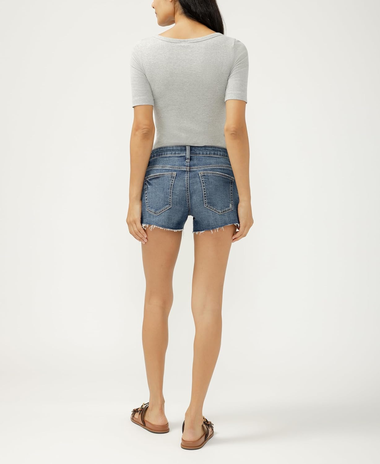 Silver Jeans Co. Women's Boyfriend Mid Rise Short